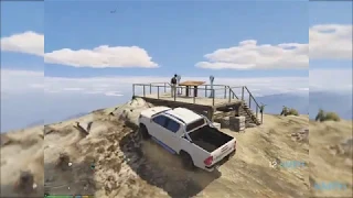 Toyota Hilux Revo  offroading GTA 5