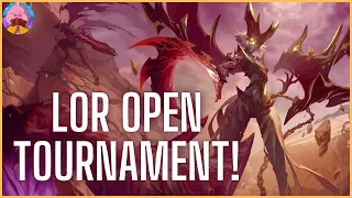My Top 64 Run of the LoR Open Tournament!