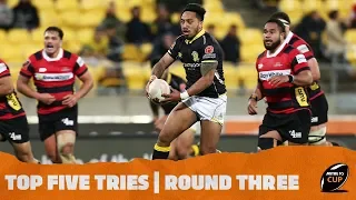 TOP FIVE TRIES: Mitre 10 Cup Round Three