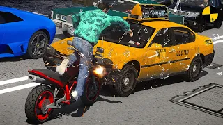 GTA 4 Motorcycle Crashes Compilation Ep.2