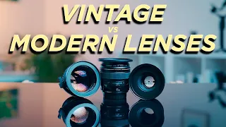 VINTAGE LENSES vs. MODERN LENSES // Why you should use vintage glas as a filmmaker?