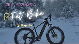 Hiboy P6 Fat Tire e-Bike Snow Review | How does this powerful e-bike handle the snow?