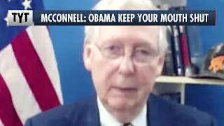 Mitch McConnell ATTACKS Obama, Says Obama Should Have Kept His Mouth Shut