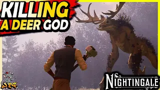 NIGHTINGALE TOUGHEST REALMS! Fighting A Deer God using OP ICE Ammo!