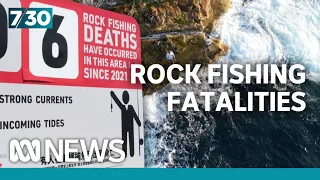 Rock fishing is one of Australia's most dangerous sports | 7.30