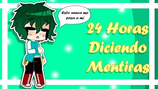 24 horas diciendo mentiras ll ¿original? No lo sé ll MHA/BNH ll ღ•lisikawaii•ღ