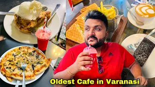 Assi Ghat Varanasi Famous cafe tour || India ka sabse pehla pizza yaha bana tha 😨 || Must visit