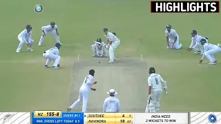 India vs New Zealand | 1st Test Match Day : 5 Highlights | Full Match Highlights