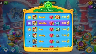 Fishdom Top 2nd Global Emerald League, Goes to Ruby League. Get Prizes.