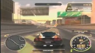 Need For Speed Most Wanted Police Chase : Corvette Part 2