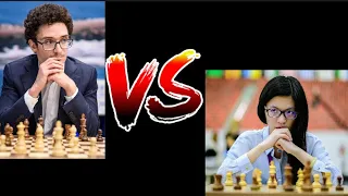 HOU YIFAN VS FABIANO CARUANA - CLASSICAL GAME