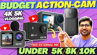 🔥TOP 5🔥Best Action Camera 2024🔥Best Action Camera Under 10000🔥Best Budget Action Camera 2024 India