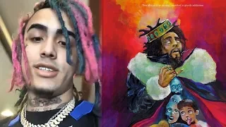 Lil Pump Reacts to J Cole Dissin Him On KOD 1985