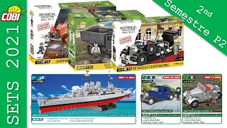 COBI SETS 2021 2ND SEMESTRE (NEW SETS CATALOG 2021) : WW1, WW2, CITROEN, HMS HOOD !