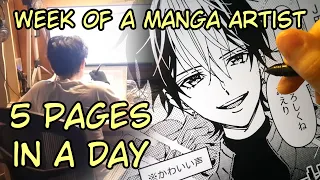 Week in the Life of a Japanese Manga Artist (part time) - Mieri Hiranishi [eng sub]