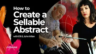 Create Abstract Art that People Want to Buy (Workshop)