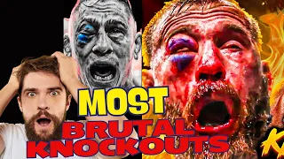 Scariest Knockouts - Top 20 Most Brutal & Jaw-Dropping moments in the octagon!