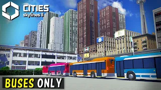 Cities Skylines 2 Have Best BUS Transportation in Game | Inter-City Buses!