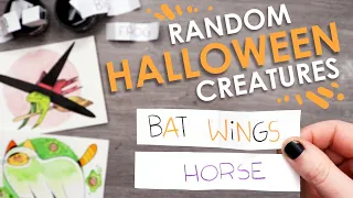 COMBINING ANIMALS WITH HALLOWEEN - Creature Designs