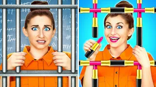 Weird Ways to Sneak Makeup Into Jail | Funny Ideas to Sneak Anything Anywhere by Multi DO