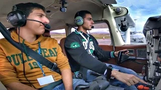 Cessna 172 - Full Flight PFO-LCA - GoPro Cockpit Views & ATC Audio - Takeoff/Landing