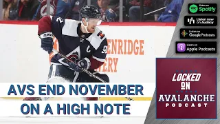 Avalanche Finish November on a Strong Note. Captain Landeskog Stands Up For His Teammates