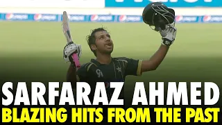 Watch Sarfaraz Ahmed 's Blazing Hits From The Past | PCB | M8C2A