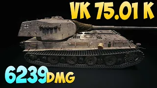 VK 75.01 K - 6 Frags 6.2K Damage - On the verge! - World Of Tanks