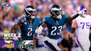 Philadelphia Eagles Top Plays vs. Minnesota Vikings | 2022 Regular Season Week 2