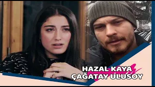 Çağatay Ulusoy had moments of emotion when he saw Hazal Kaya in that state.