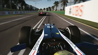 Assetto Corsa | Pastor Maldonado VS Fernando Alonso Albert Park Onboard 2012