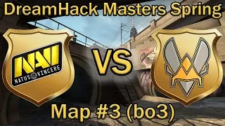 РЕШАЮЩАЯ КАРТА. S1mple vs ZywOo! | Navi vs Vitality Map #3 Overpass bo3 | DreamHack Masters 2020