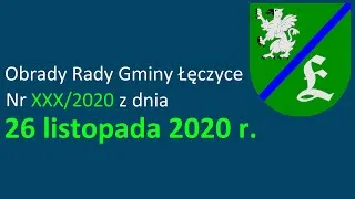 Transmisja Sesji Rady Gminy Łęczyce - XXX
