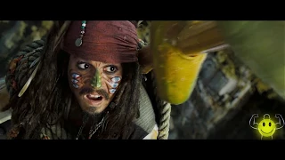 Captain Jack Sparrow as Canibbal King - POC 2 funny scene