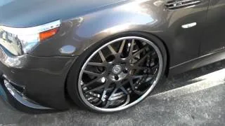 DUBSandTIRES.com 2010 BMW M5 Review 22'' HRE Custom Painted wheels Asanti Forgiato Rims