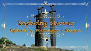 Exploring Norway, episode 4. Motorbike trip continues from Stavanger to Bergen.