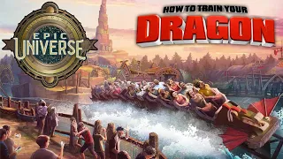 HUGE EPIC UNIVERSE UPDATE | How to Train your Dragon details, Coaster Testing!