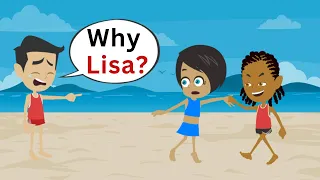 Did Lisa CHEAT on Markus with Jamal? | Basic English conversation | Learn English | Like English