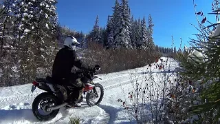 KTM 690 Enduro Vlog Ep 25 | Winter Dual Sporting, Drone Scenery & Winter Riding