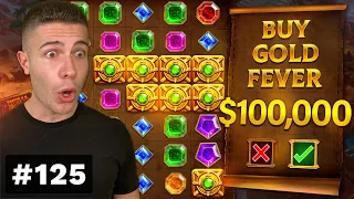 $100000 BONUS BUY on Gems Bonanza & MORE MASSIVE WINS - AyeZee Stream Highlights #125