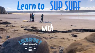 LEARN TO SUP SURF with LOCUSPORT 🤙🏻🏄‍♂️