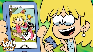 Every Time Lori Uses Her Cellphone! | Compilation | The Loud House