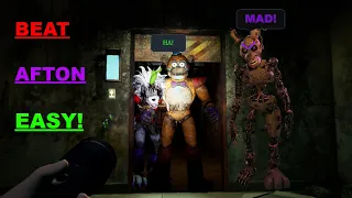 How to Beat Afton/Burntrap Boss Fight EASY! (FNAF SB)