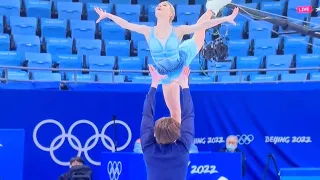 Evgenia Tarasova & Vladimir Morozov Olympic Games 2022 Pair Figure Skating