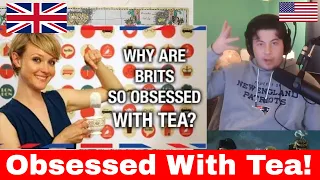 American Reacts Why Are Brits So Obsessed with Tea? - Anglophenia Ep 30