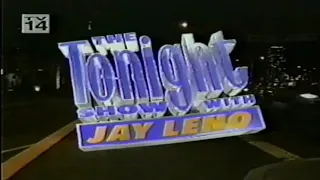 NBC THE TONIGHT SHOW WITH JAY LENO LIVE BROADCAST APRIL 1999