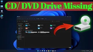 How to Fix Cd/DVD drive Missing From File Explorer in Windows 11/10/8/7 | CD/DVD Rom Missing _ Hindi