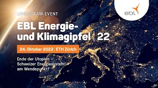 EBL Energie- und Klimagipfel 2022 | Livestream