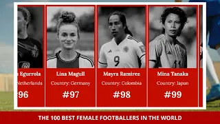 The 100 best female footballers in the world