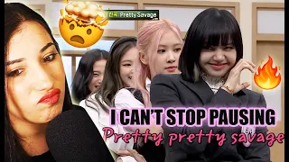 BLACKPINK 'How you like that & Pretty Savage ( Knowing Bros ) REACTION!! I really can't..